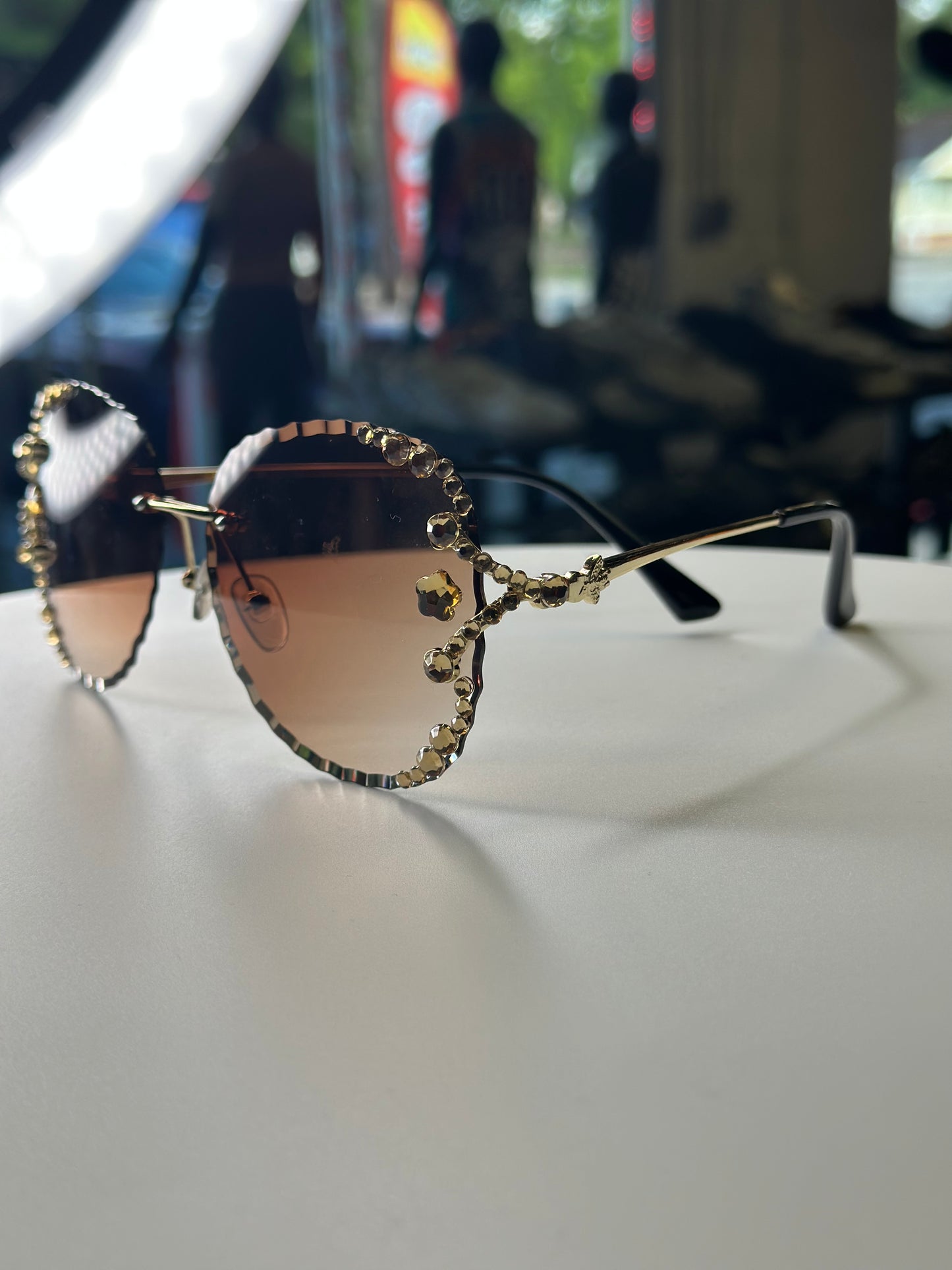 Women Star Rhinestone Shades