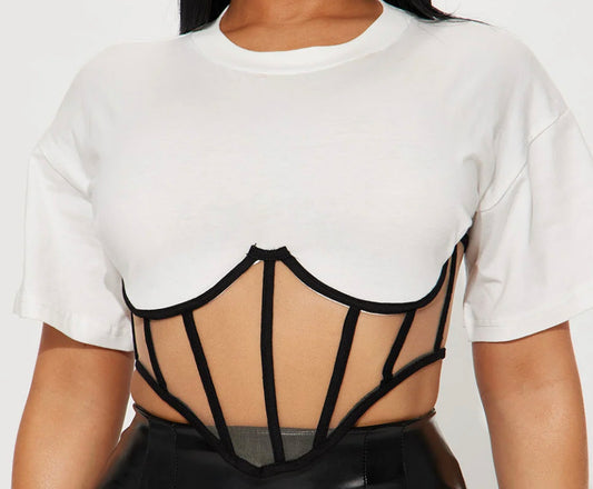 Corset tee