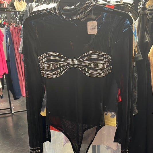 Black diamond bodysuit