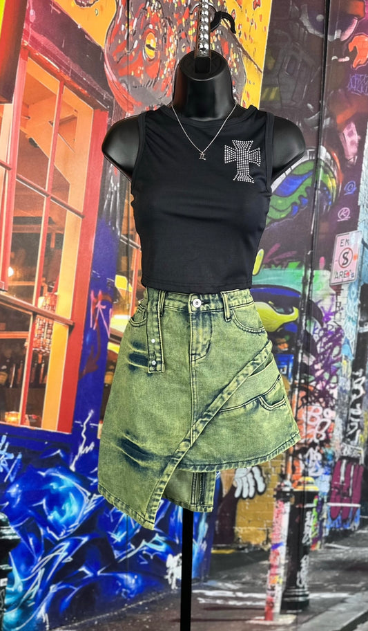 A list skirt