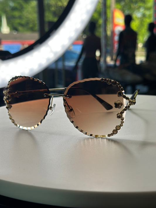 Women Star Rhinestone Shades